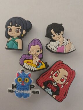 Kpop Inspired Croc Charms...5 Charms